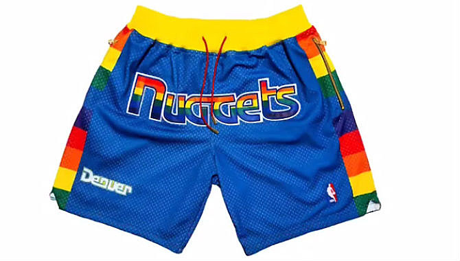 Just Don Custom NBA Mitchell & Ness Shorts - XXL
