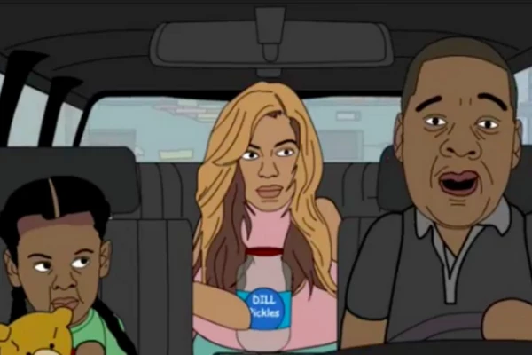 Watch This Hilarious Cartoon Featuring Jay Z and Beyonce's Trip to the Drive-Thru With Blue Ivy - XXLMAG.COM