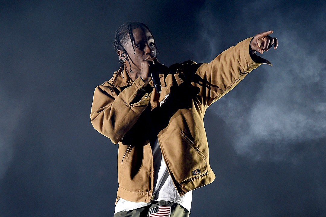 Rapper Travis Scott designs special shirts for Rockets fans