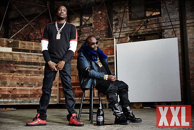 rick ross meek mill xxl cover shoot