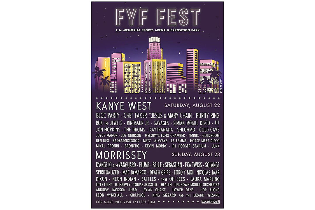 Kanye West Replaces Frank Ocean As Fyf Fest Headliner Xxl 