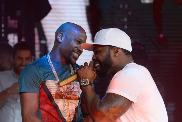 50 Cent Clowns Floyd Mayweather's Beard, Says Mayweather 