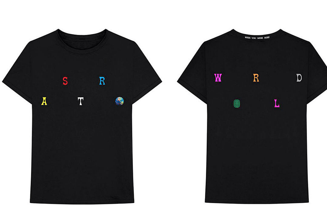 Travis Scott Releases New 'Astroworld' Merchandise