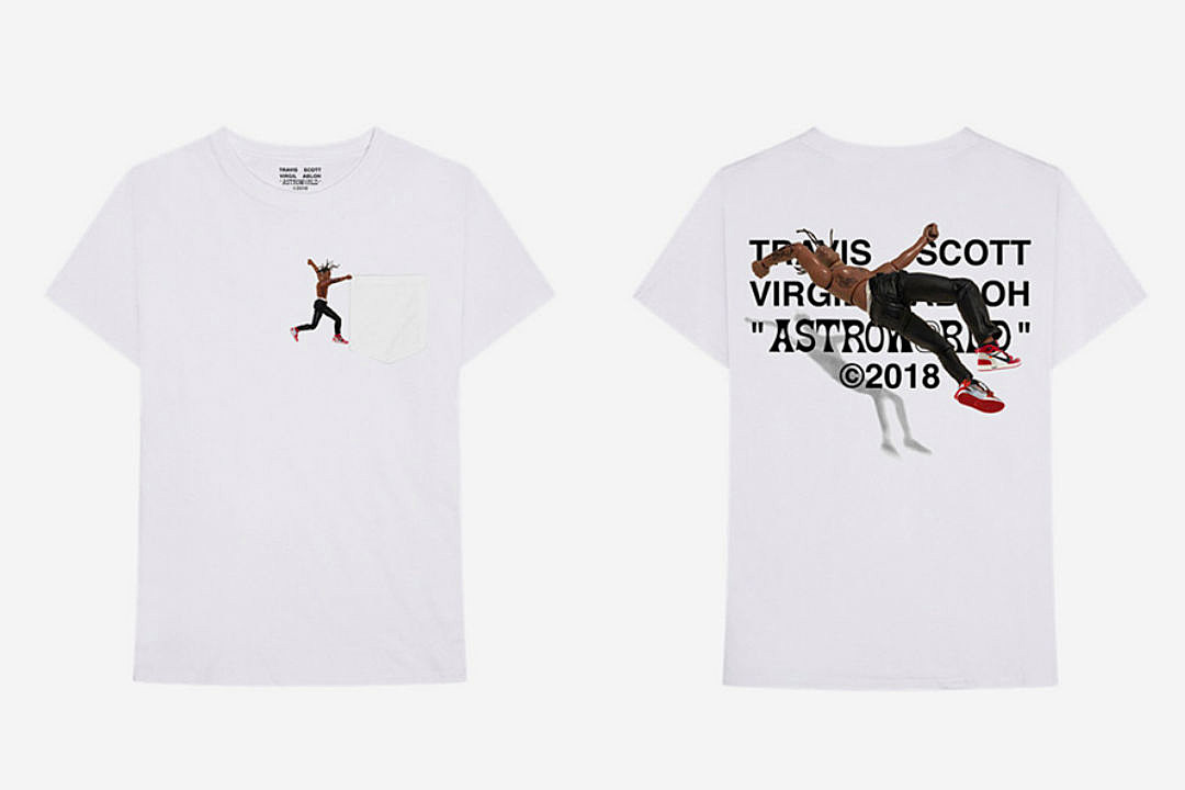 Virgil Abloh Unveils Travis Scott 'Astroworld' T-Shirt
