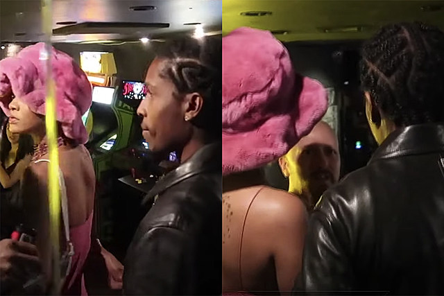 Video Shows ASAP Rocky and Rihanna Being Refused Entry to Club After Bouncers Claimed They Didn't Know Them