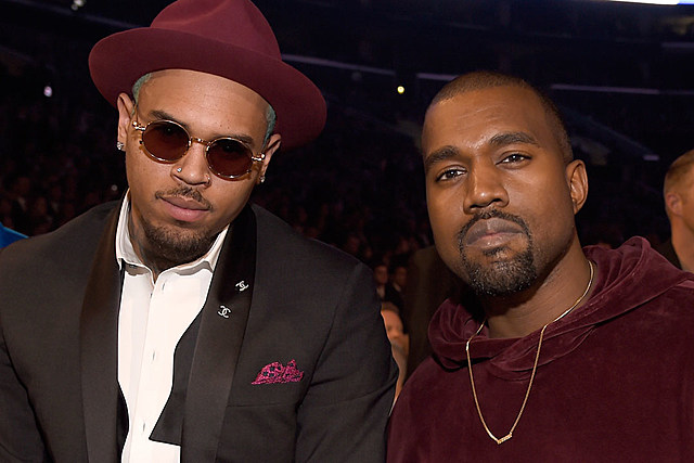 Chris Brown Calls Kanye West a 'Whole H*e'