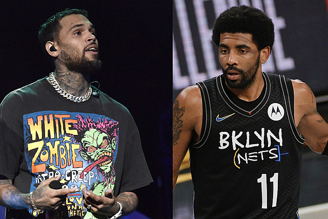 Chris Brown Calls NBA Player Kyrie Irving 'The Real Hero' for Anti-Vaccine Stance