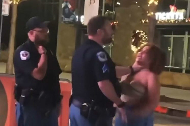 Video Shows Police Officer Grabbing Woman's Neck Outside Jack Harlow Show, Jack Releases Statement