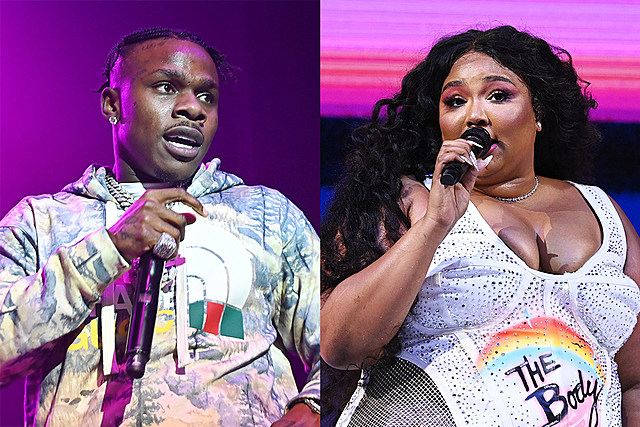 DaBaby Flirts With Lizzo in the Comments of Her Butt Video Post