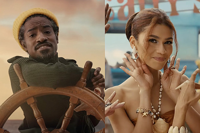 Andre 3000 Is in a Super Bowl Commercial With Euphoria Star Zendaya – Watch