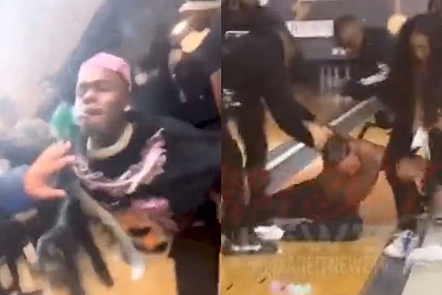 DaBaby and DaniLeigh's Brother Get Into Fight at Bowling Alley – Watch