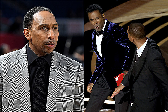 Sports Analyst Stephen A. Smith Goes Off on Will Smith for Slapping Chris Rock, Calls It 'Straight Bullsh!t'