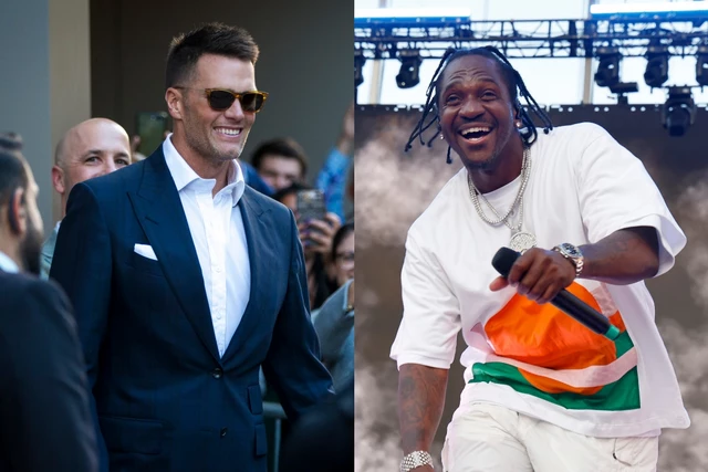 NFL Legend Tom Brady Thinks Pusha T's It's Almost Dry Is Album of the Year