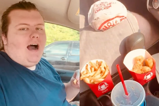 Snack Harlow Trends After Guy Flips Jack Harlow's 'Industry Baby' While Eating Wendy's