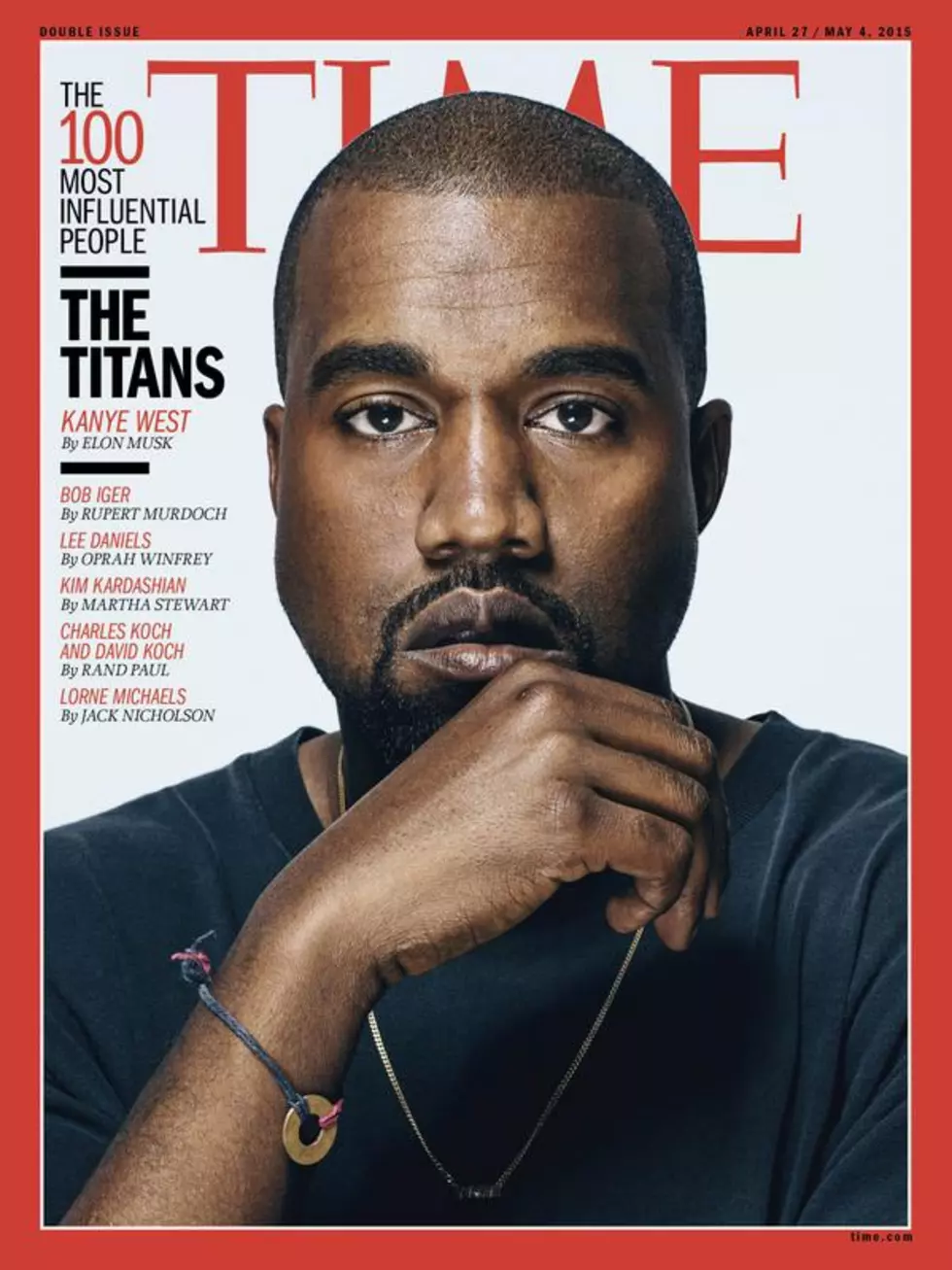 Kanye West Covers Time Magazine’s 100 Most Influential People