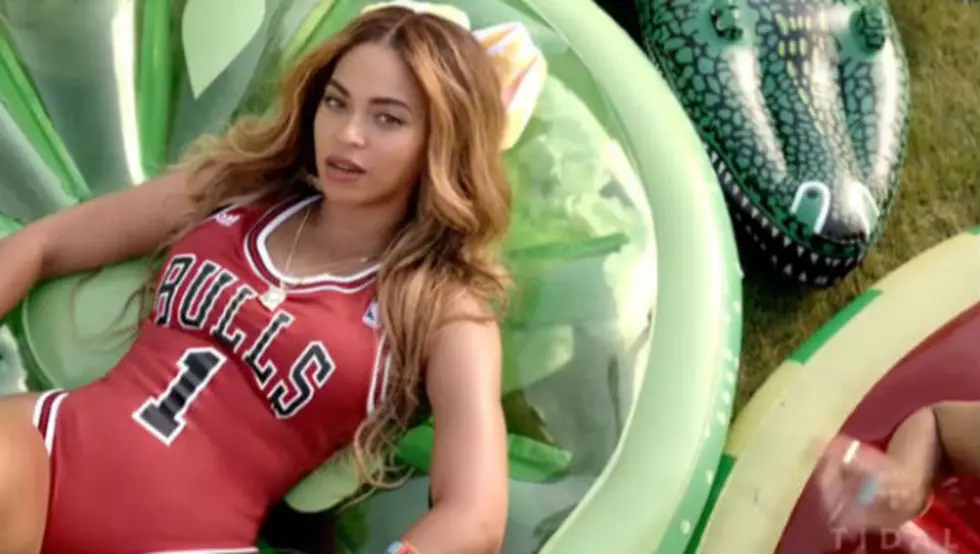 Hot Girls Rocking NBA Jersey Swimsuits