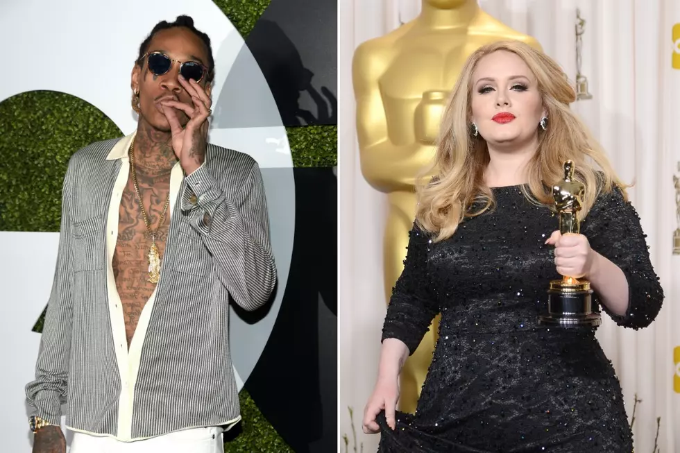 Wiz Khalifa Freestyles Over Adele's "Hello"