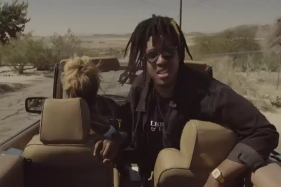 Father Rides Through the Desert in “Big Emblem Benz” Video