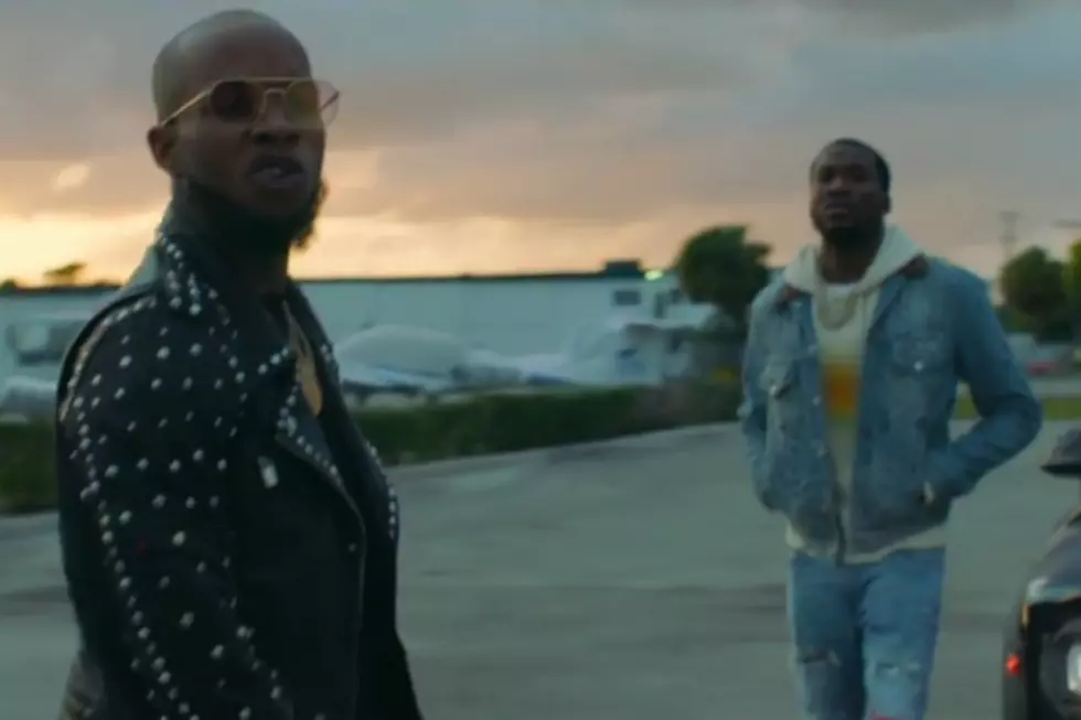 Meek Mill and Tory Lanez Flex on Airport Runway in “Litty” Video