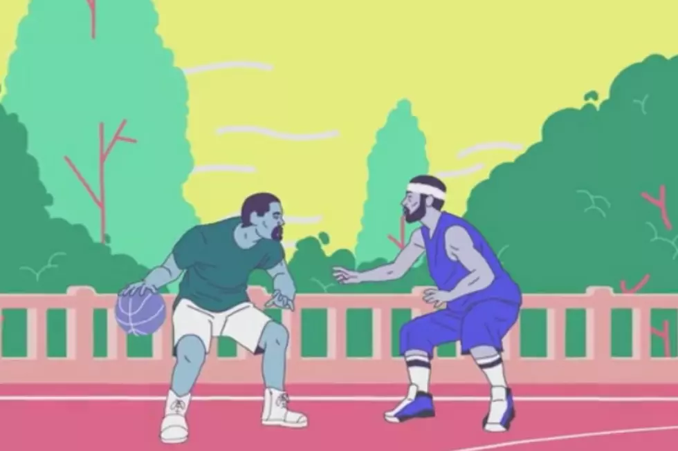 Ninja of Die Antwoord Remembers Playing Basketball With Kanye West at Drake&CloseCurlyQuote;s House