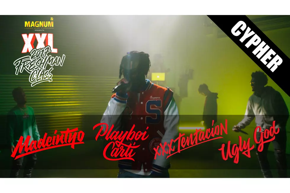 Watch Playboi Carti, XXXTentacion, Ugly God and Madeintyo’s 2017 XXL Freshman Cypher