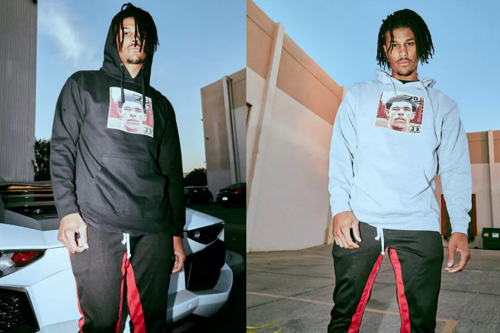 Big Baller Brand Releases Hoodies and Tees With Lonzo Ball’s Face on Nas’ Album Cover