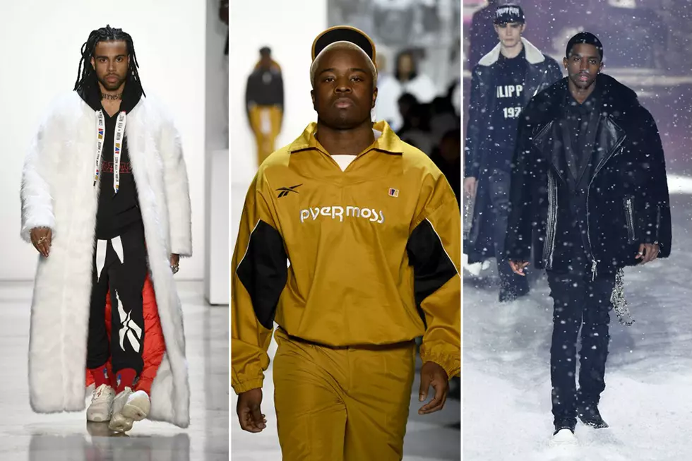 Vic Mensa, Idk and King Combs Walk the Runways at 2018 New York Fashion Week