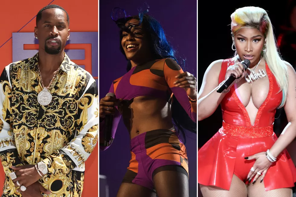 Azealia Banks Shares Photos in the Studio With Safaree Following Beef With Nicki Minaj