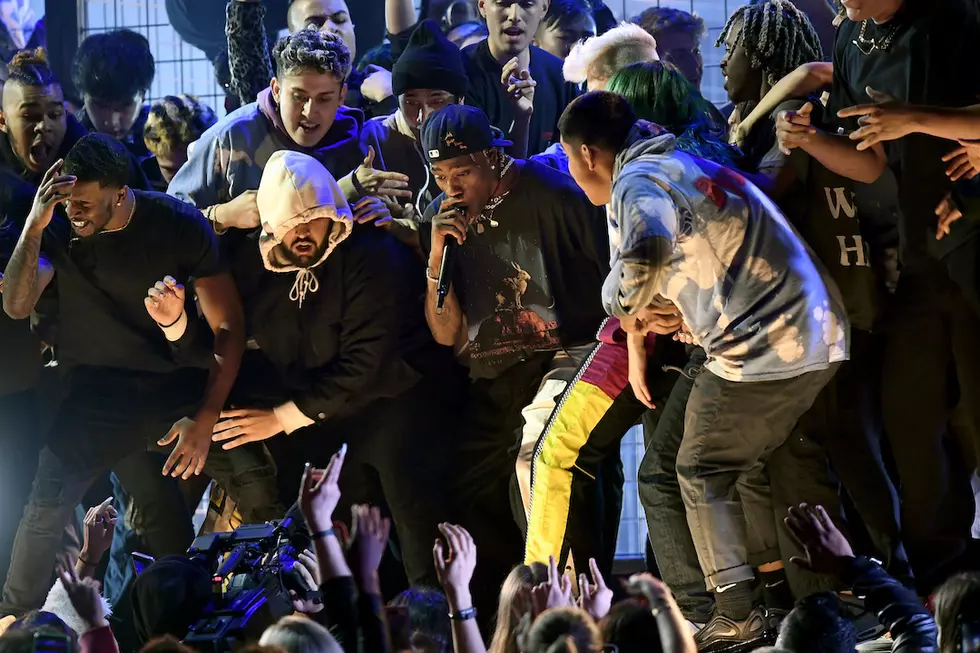 Travis Scott Performs “Stop Trying to Be God” and “No Bystanders” at 2019 Grammy Awards