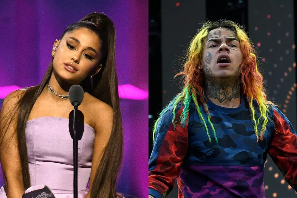 Ariana Grande Addresses 6ix9ine Claiming She Cheated Her Way to No. 1 on Billboard Hot 100