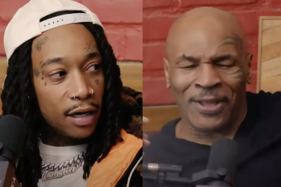 Wiz Khalifa Teaches Mike Tyson How to Do Kush-Ups, Tyson Chokes – Watch