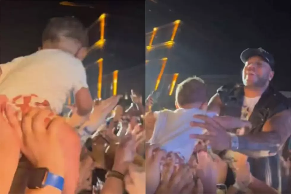 Flo Rida Fan Crowd Surfs a Baby During Rapper’s Performance