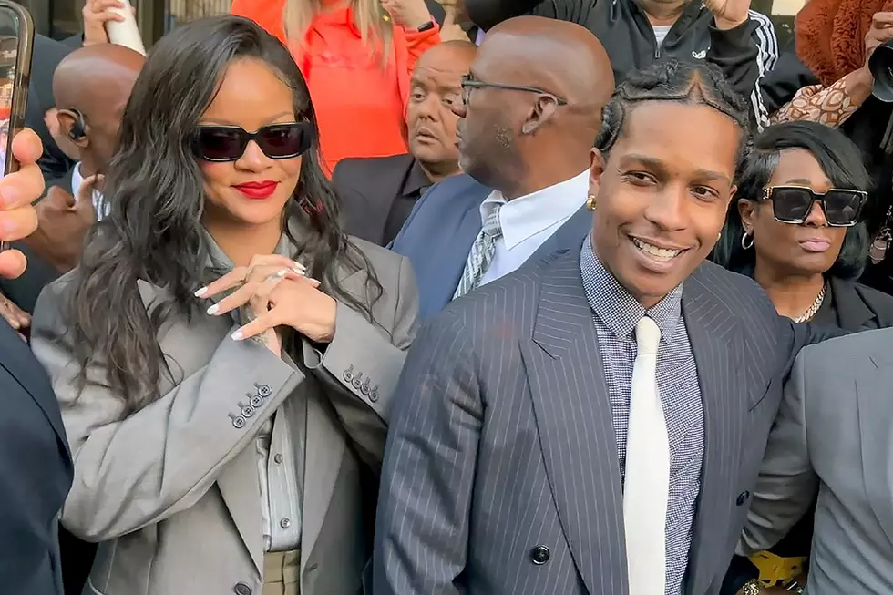 ASAP Rocky’s Nose Outsmarts Everyone in Court When Rihanna Appears Without Him Knowing