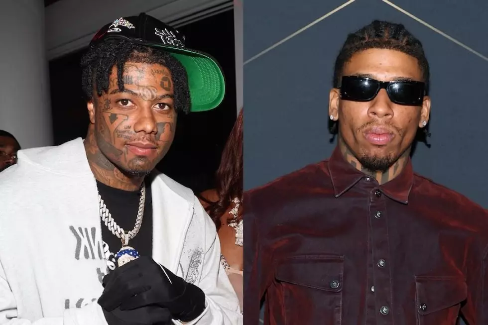 Blueface and NLE The Great Diss Each Other, Fight Ends Before It Even Starts