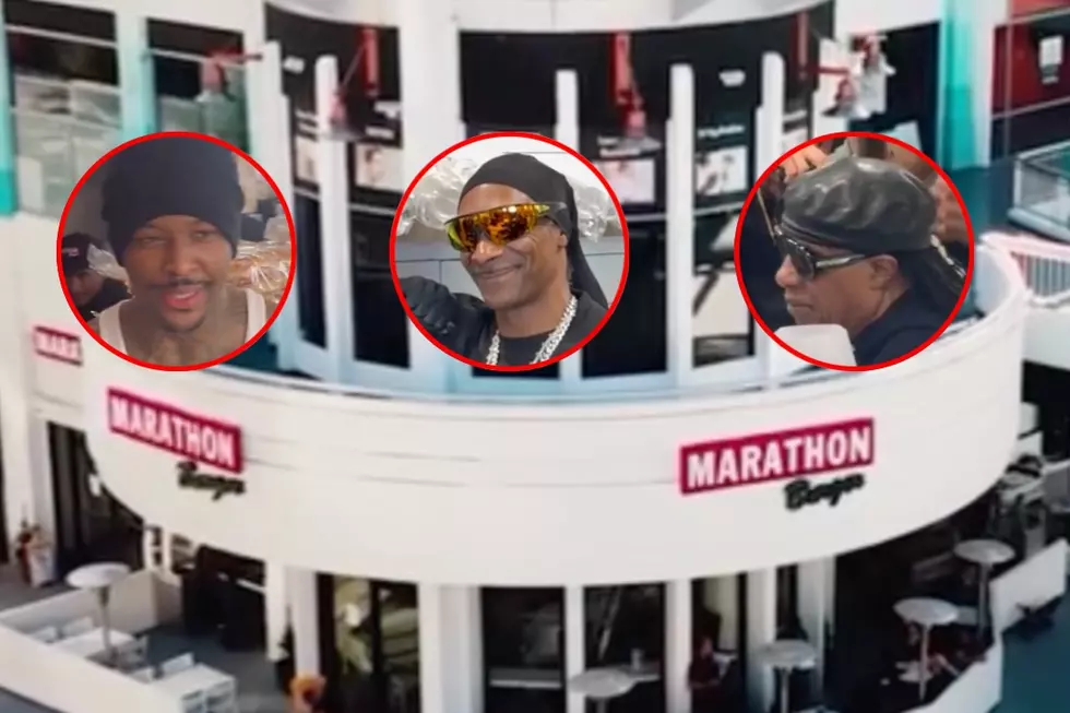 Snoop Dogg, YG and Stevie Wonder Celebrate New Marathon Burger Grand Opening