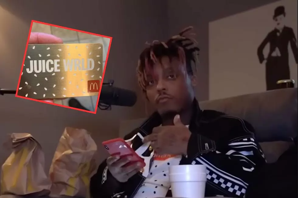 Juice Wrld Reportedly Spent $100,000 Monthly on Postmates, Never Used Free McDonald’s Cards for a Year